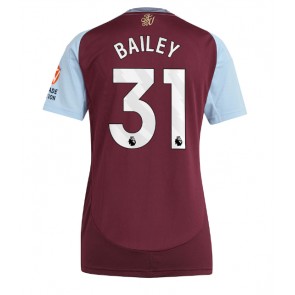 Billiga Aston Villa Leon Bailey #31 Hemmatröja Dam 2024-25 Kortärmad